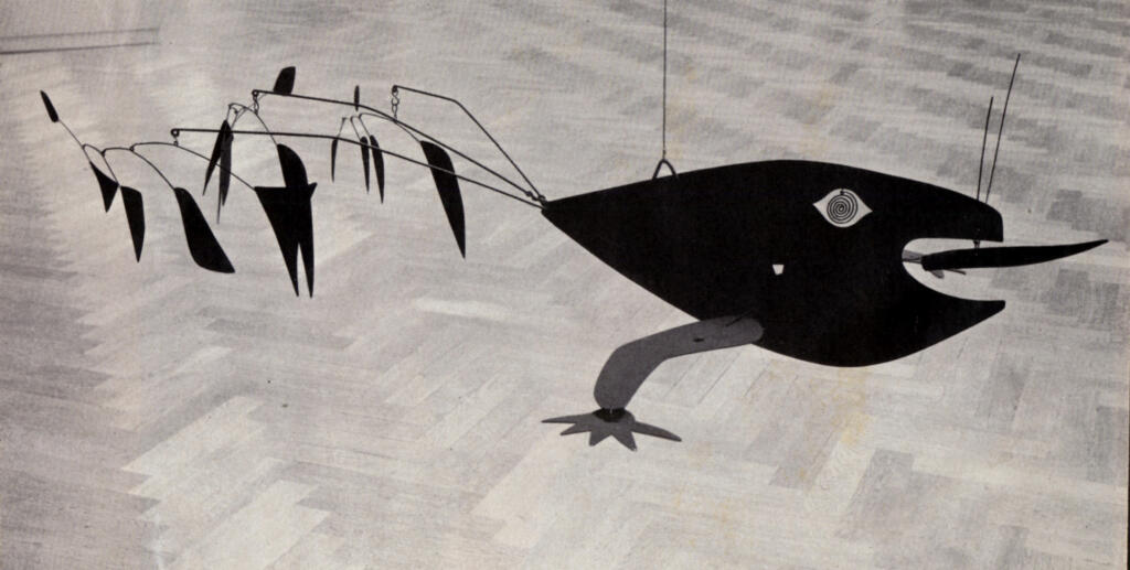 Anonimo , Calder, Alexander - sec. XX - Cigno , fronte