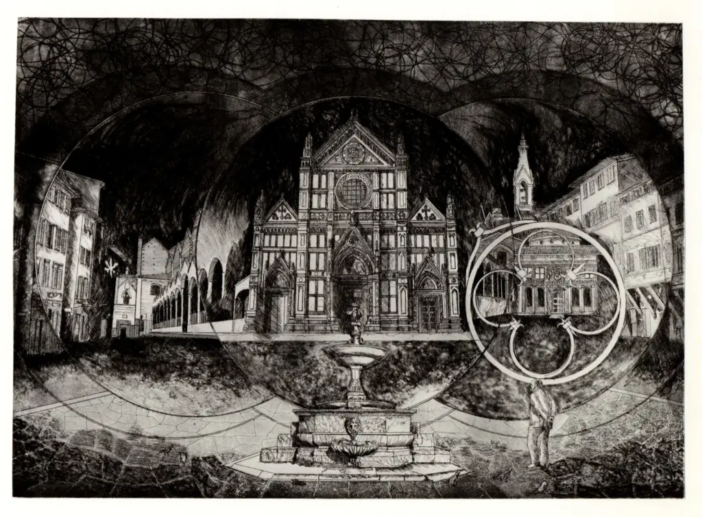 Carroll, Robert , Firenze-Spazio e tempo -