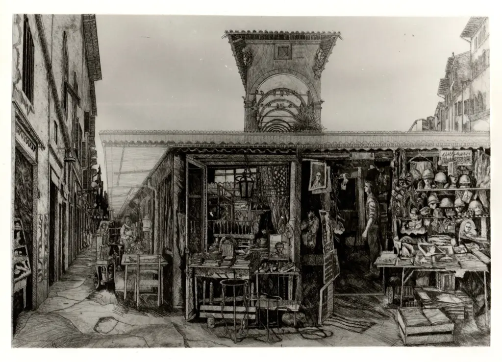 Carroll, Robert , Firenze-Mercatino -