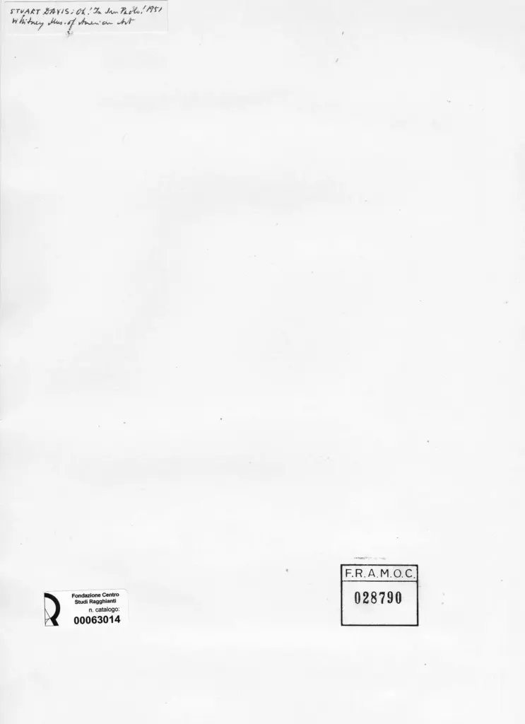 Anonimo , Davis, Stuart - sec. XX - Else & Now , retro