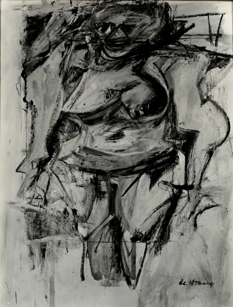 Anonimo , De Kooning, Willem - sec. XX - Donna in piedi