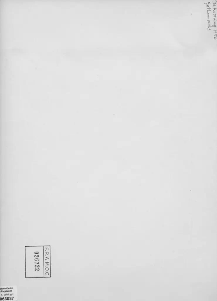 Anonimo, Anonimo , retro