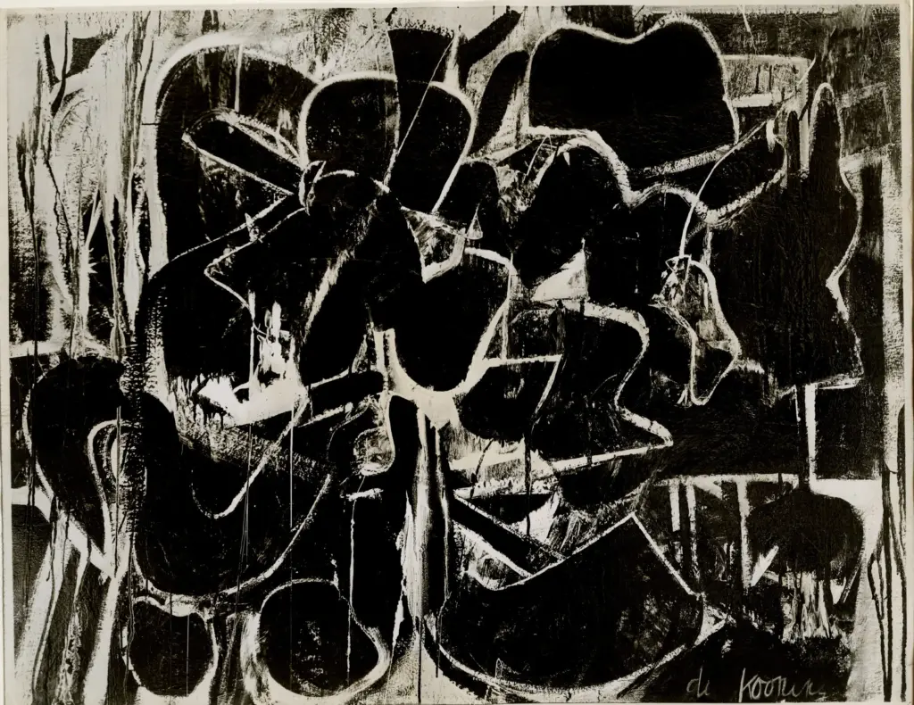 Anonimo , De Kooning, Willem - sec. XX - Composizione , fronte