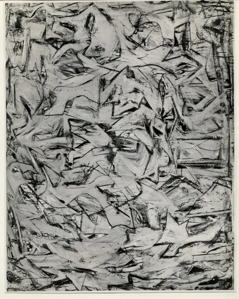 Burckhardt, R. , De Kooning, Willem - sec. XX - Excavation , fronte