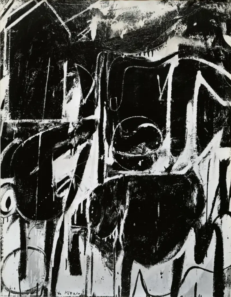 De Kooning, Willem , Black Friday