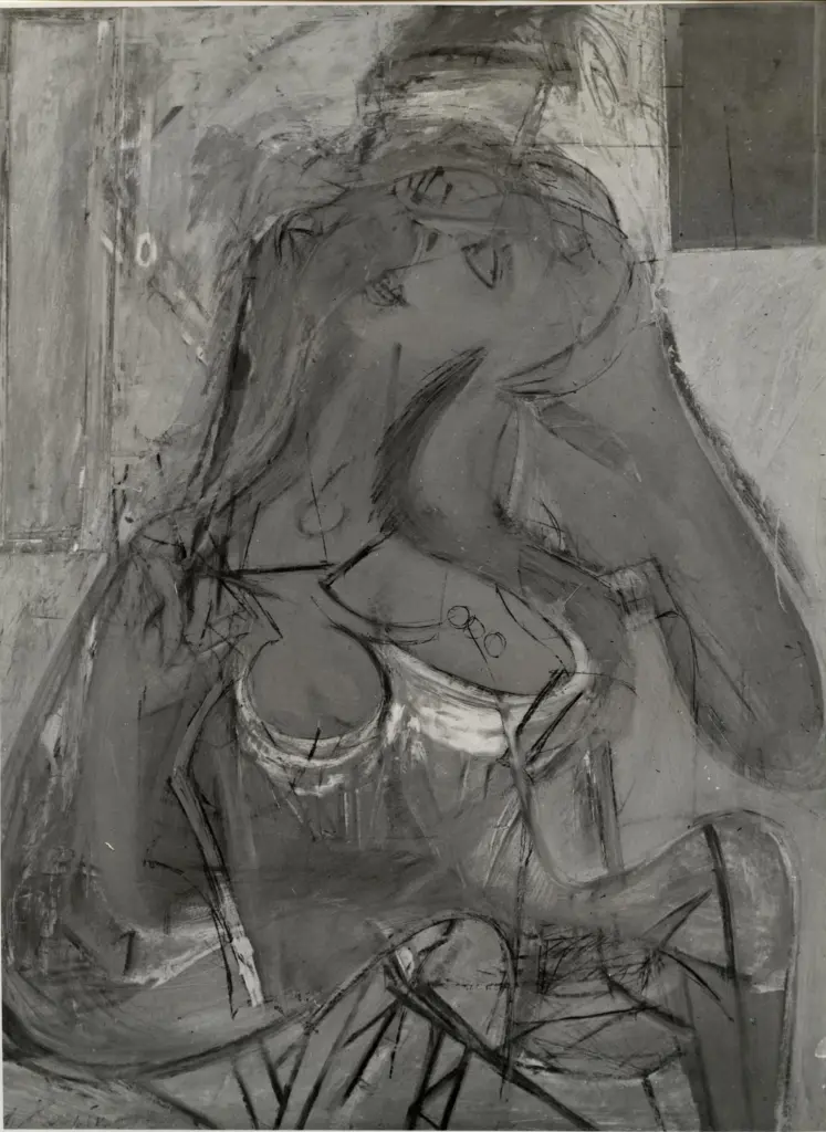 Burckhardt, R. , De Kooning, Willem - sec. XX - Pink Lady