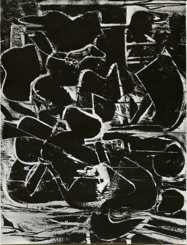 Anonimo , De Kooning, Willem - sec. XX - Painting , fronte