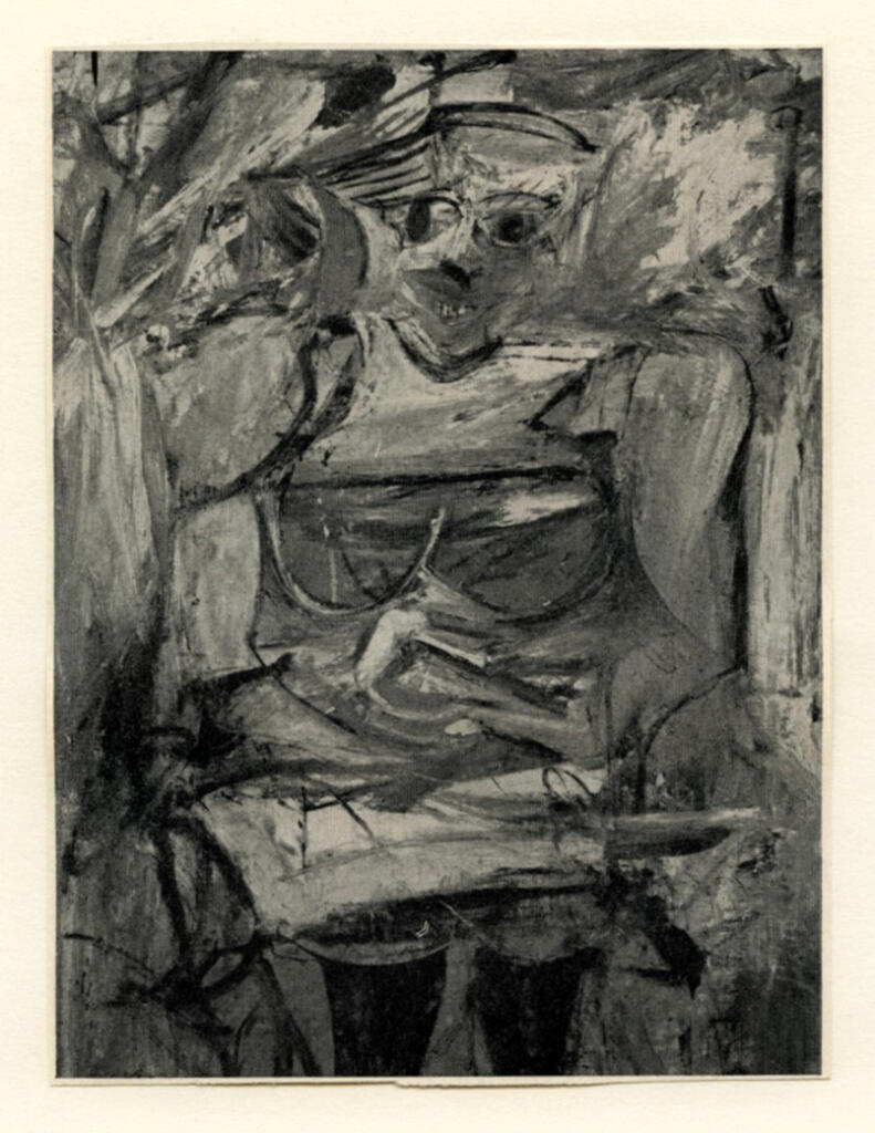 Anonimo , De Kooning, Willem - sec. XX , fronte