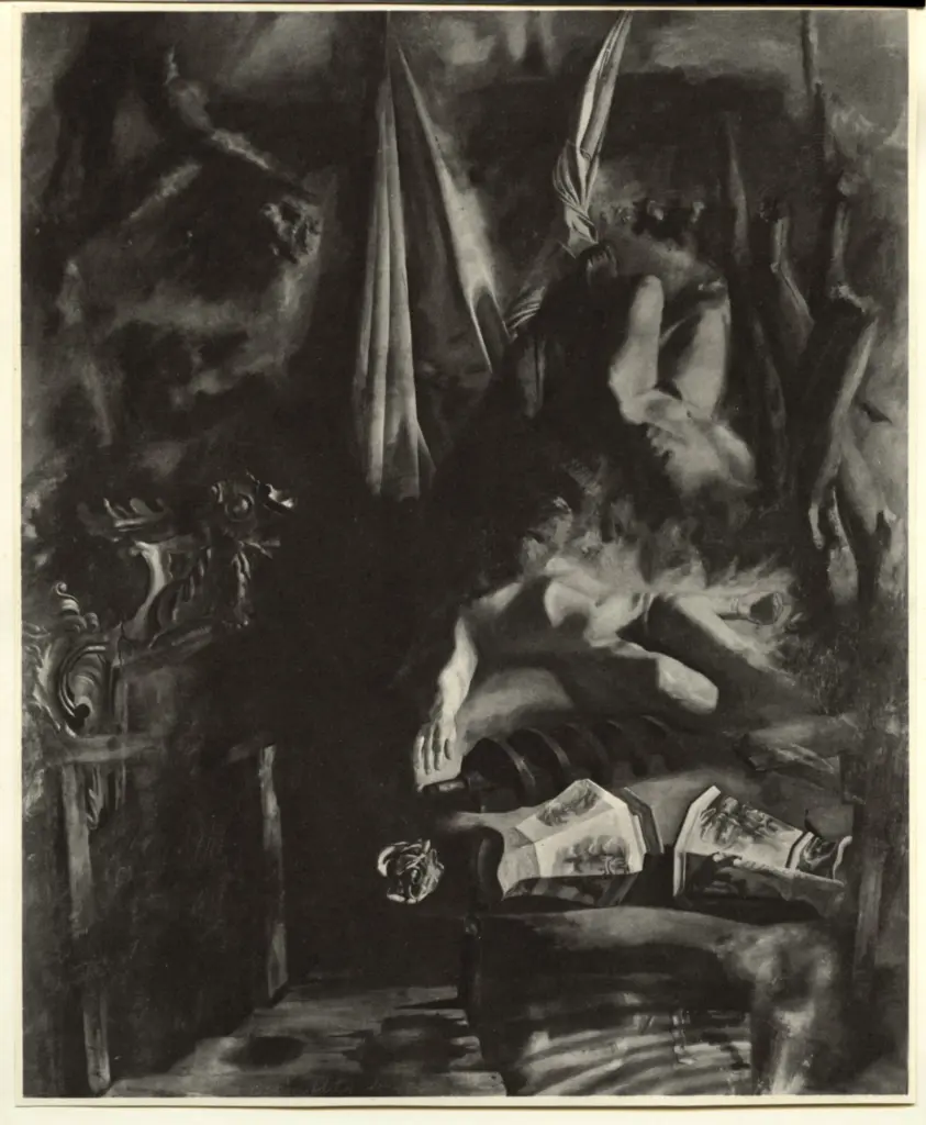 Dickinson, Edwin , Composizione con Natura morta