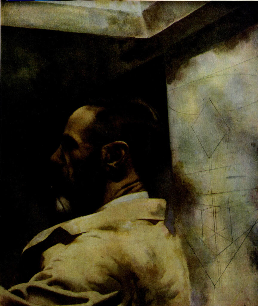 Anonimo , Dickinson, Edwin - sec. XX - Self - portrait , fronte