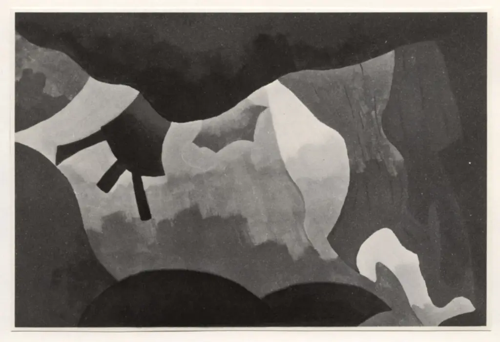 Anonimo , Dove, Arthur G. - sec. XX - Mucca in libert&agrave;