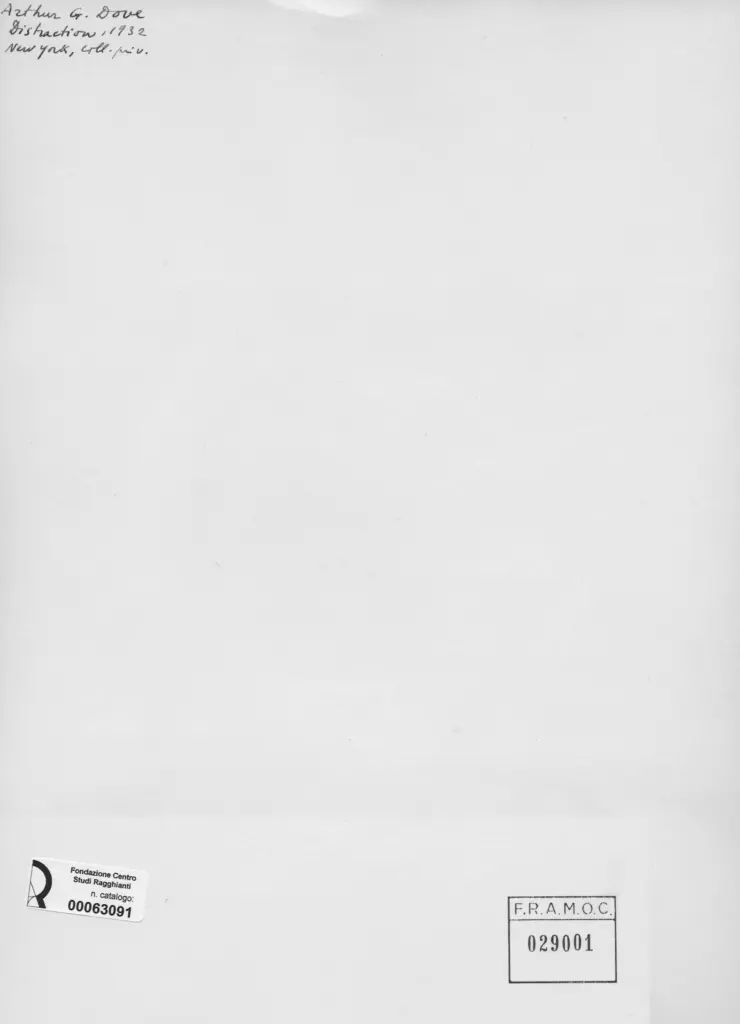 Anonimo , Dove, Arthur G. - sec. XX - Distraction , retro