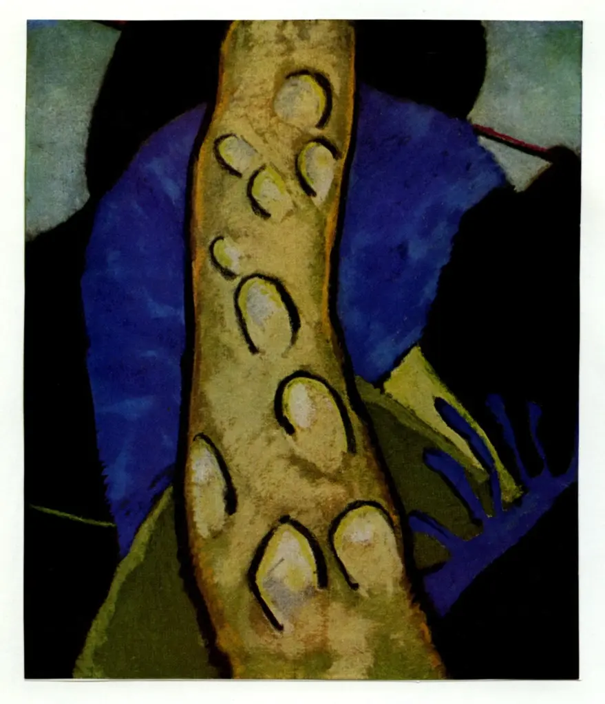 Anonimo , Dove, Arthur G. - sec. XX - Awalk poplars