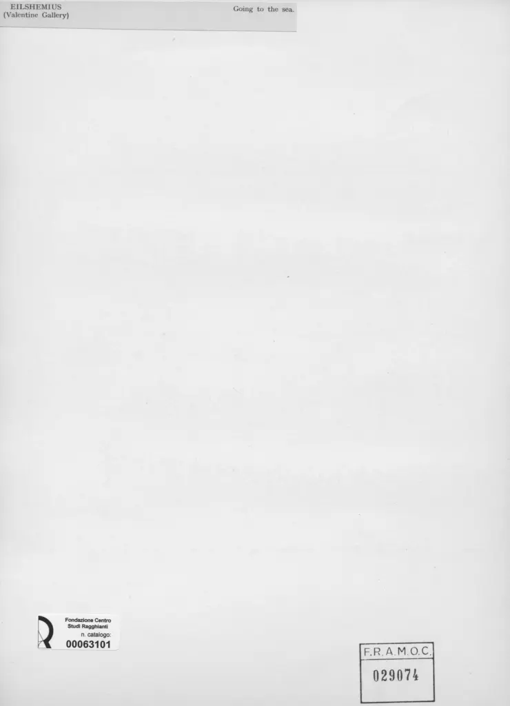 Anonimo , Eilshemius - sec. XX - Going to the sea , retro