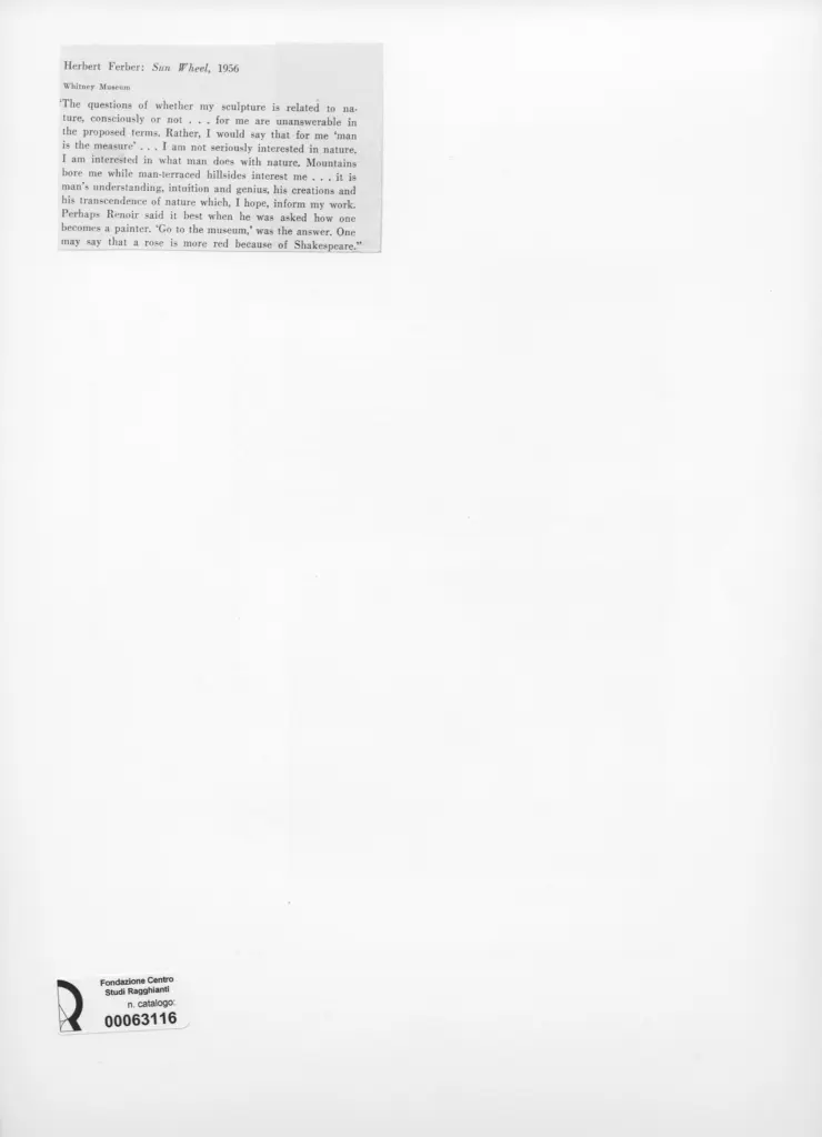 Anonimo , Ferber, Herbert - sec. XX - Sun Wheel , retro