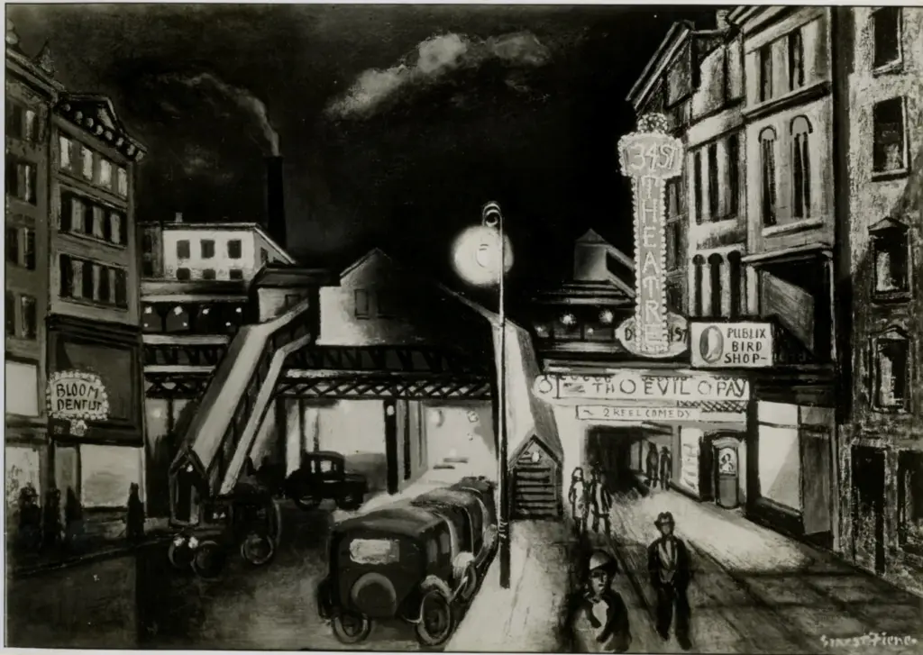 Anonimo , Fiene, Ernest - sec. XX - 34st Theatre , fronte