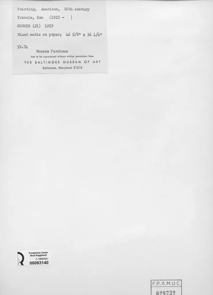 Anonimo , Francis, Sam - sec. XX , retro