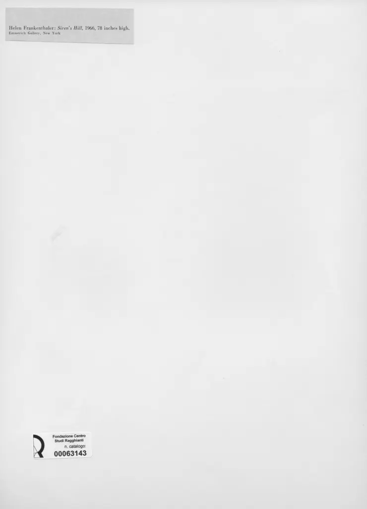 Anonimo , Frankenthaler, Hel&ograve;en - sec. XX - Siren's Hill , retro