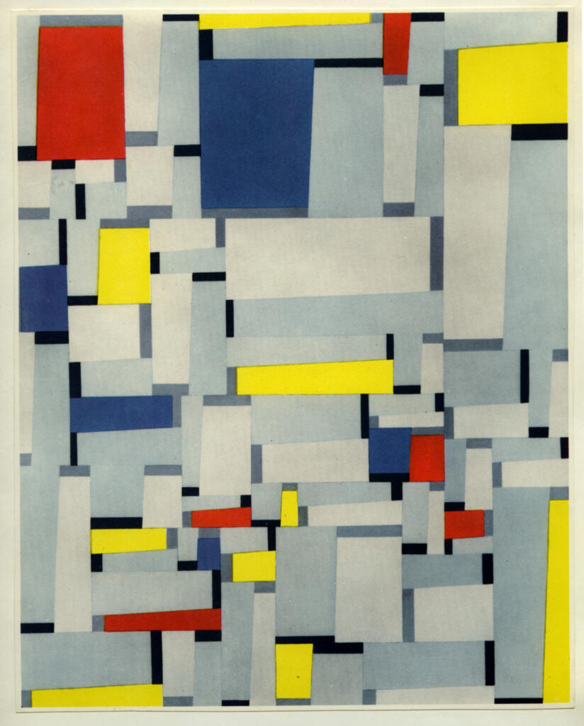Anonimo , Glarner, Fritz - sec. XX - Pittura relazionale , fronte
