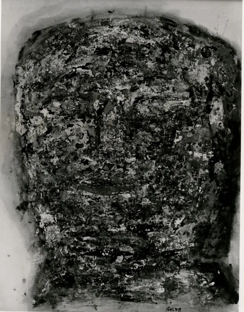 Anonimo , Golub, Leon - sec. XX - Testa I , fronte