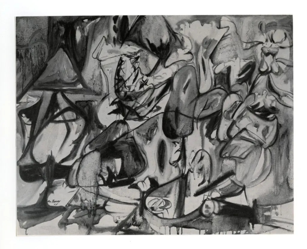 Anonimo , Gorki, Arshile - sec. XX - The Leaf of an Artichoke Is an Owl