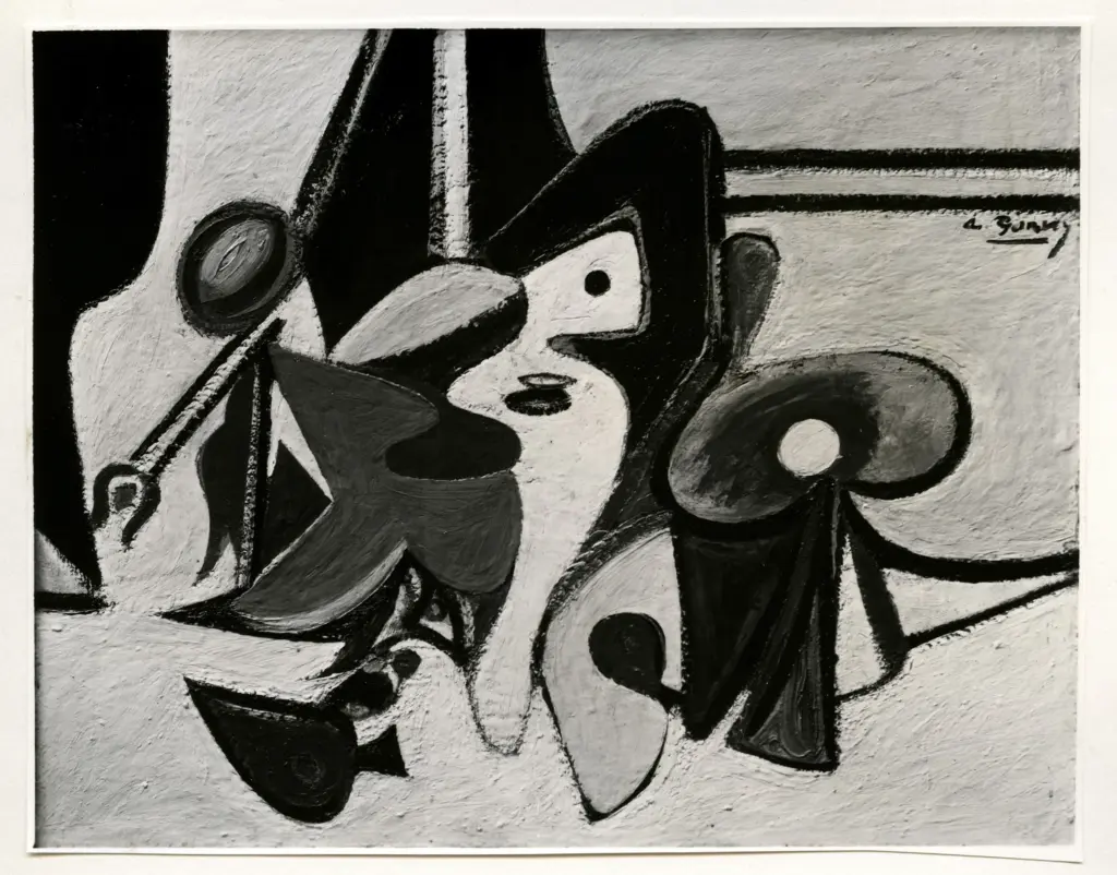 Giacomelli , Gorki, Arshile - sec. XX - Pittura , fronte