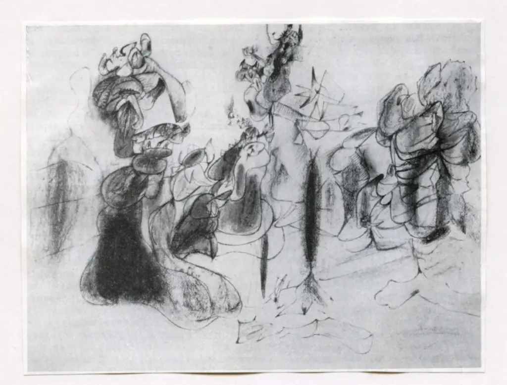 Anonimo , Gorki, Arshile - sec. XX , fronte