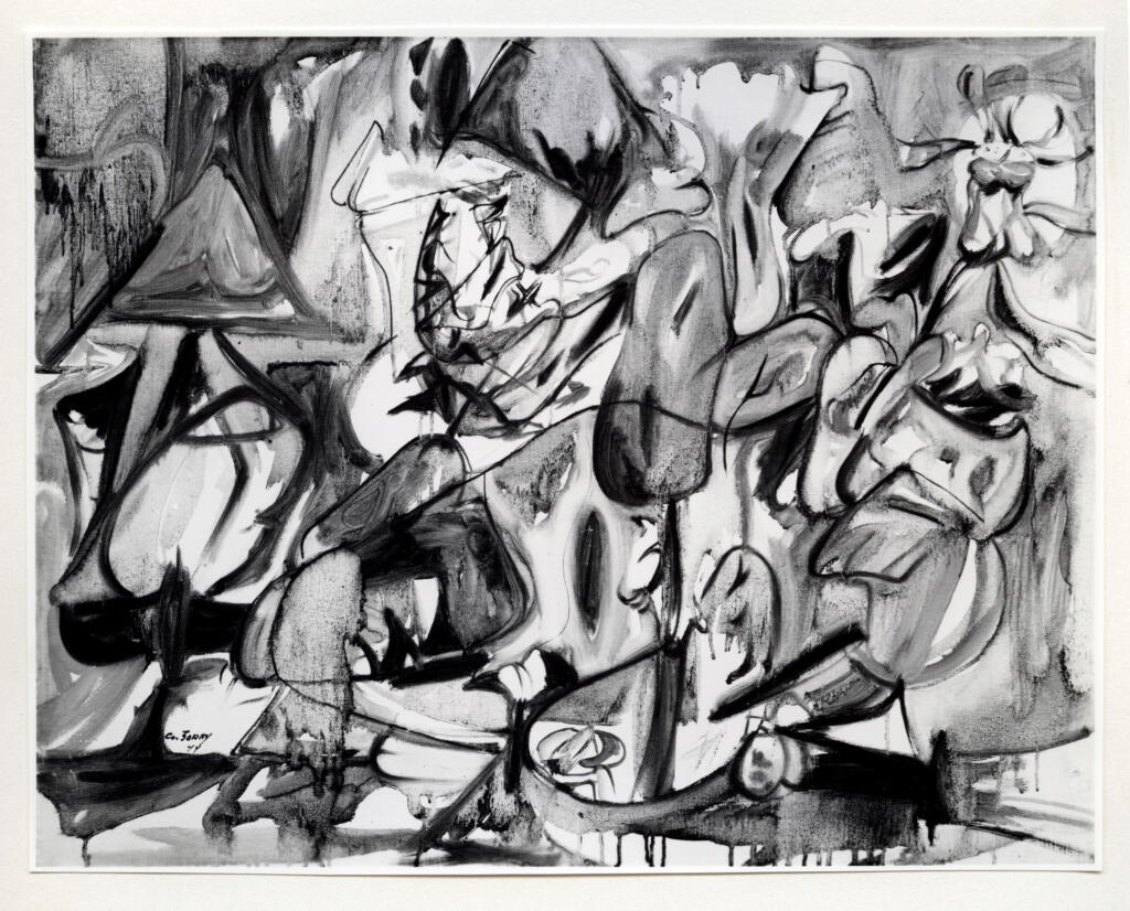Giacomelli , Gorki, Arshile - sec. XX - La foglia del carciofo è come un gufo , fronte