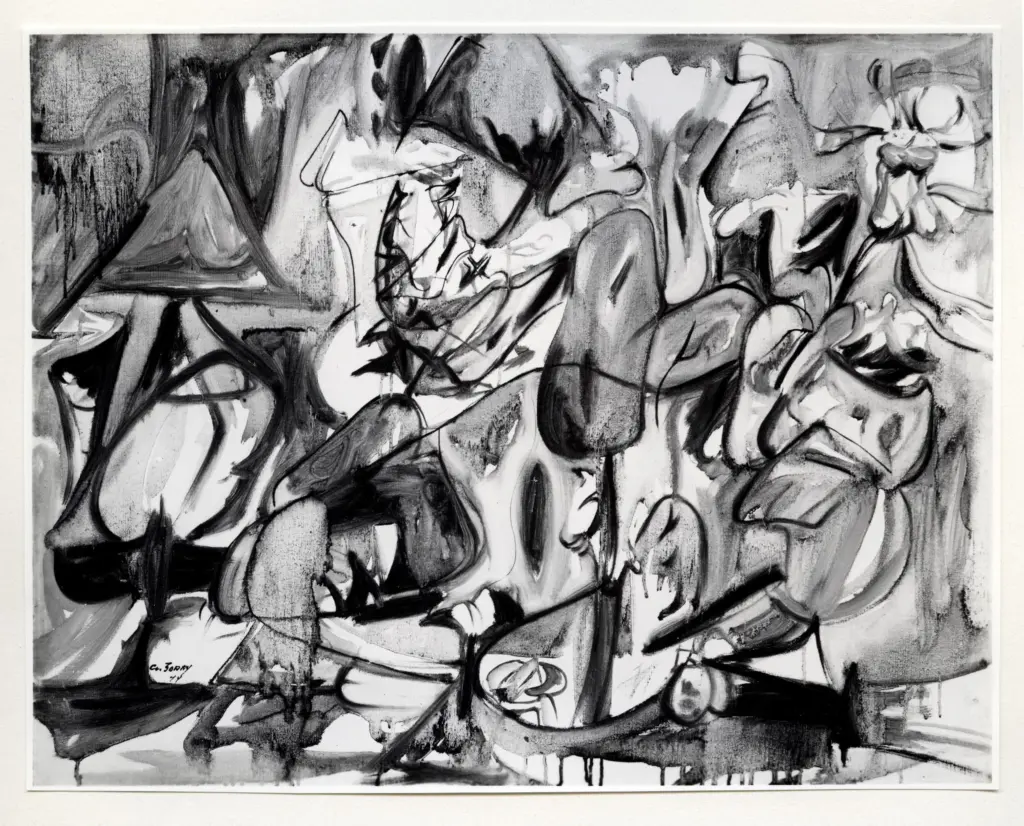 Giacomelli , Gorki, Arshile - sec. XX - La foglia del carciofo &egrave; come un gufo , fronte