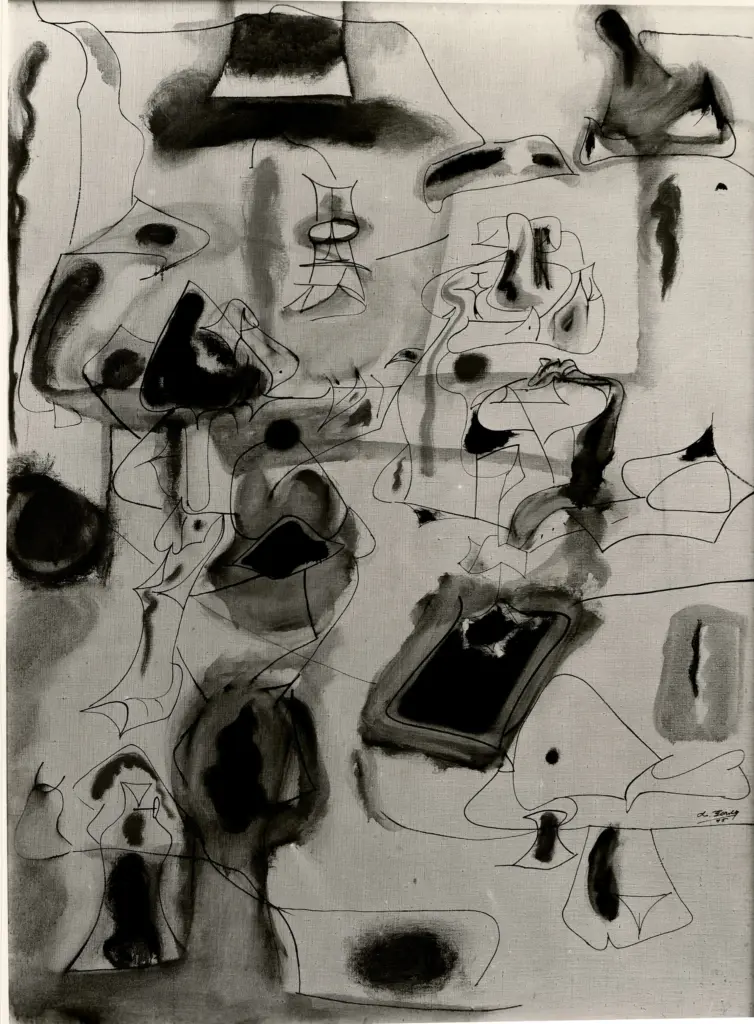 Giacomelli , Gorki, Arshile - sec. XX - L'irrangiugibile , fronte