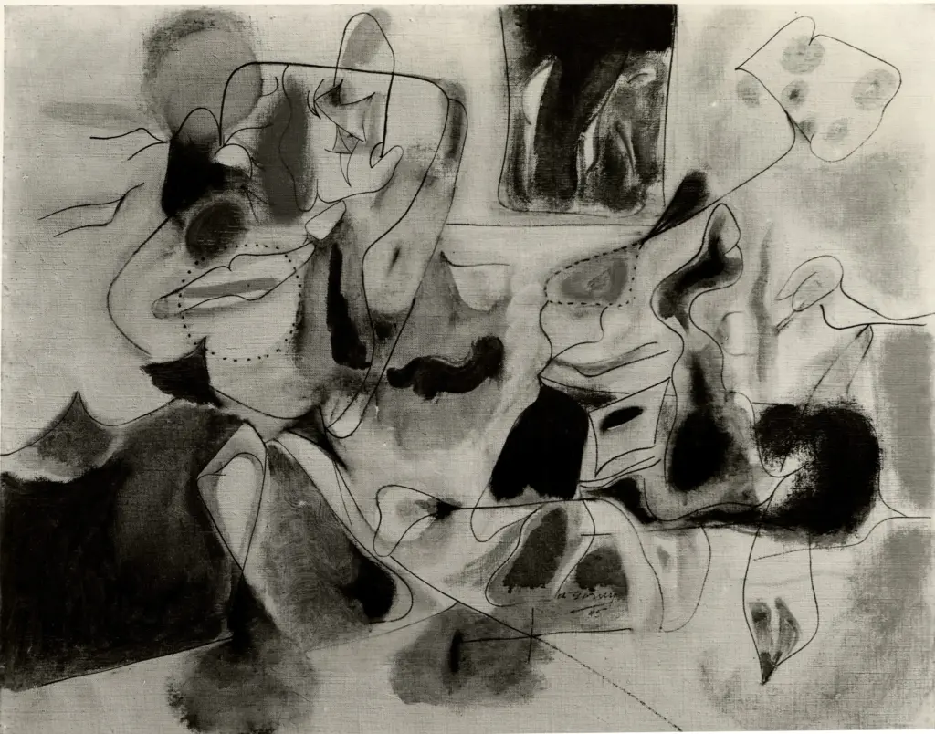 Giacomelli , Gorki, Arshile - sec. XX - Impazienza , fronte