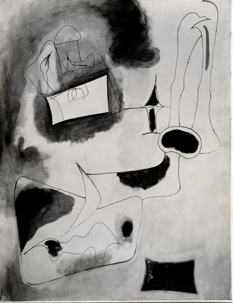 Giacomelli , Gorki, Arshile - sec. XX - Nudo , fronte