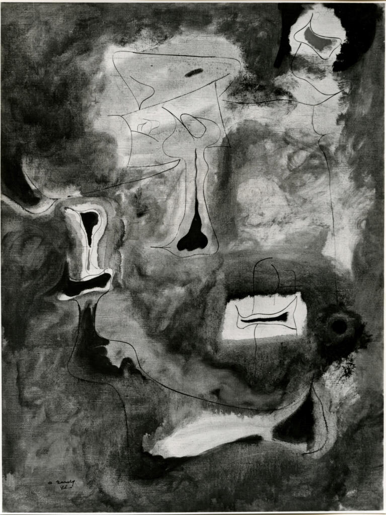 Giacomelli , Gorki, Arshile - sec. XX - L'amata bruciata II , fronte