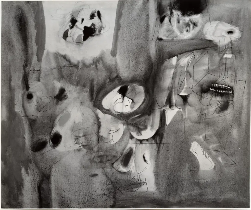 Giacomelli , Gorki, Arshile - sec. XX - Facendo il calendario , fronte