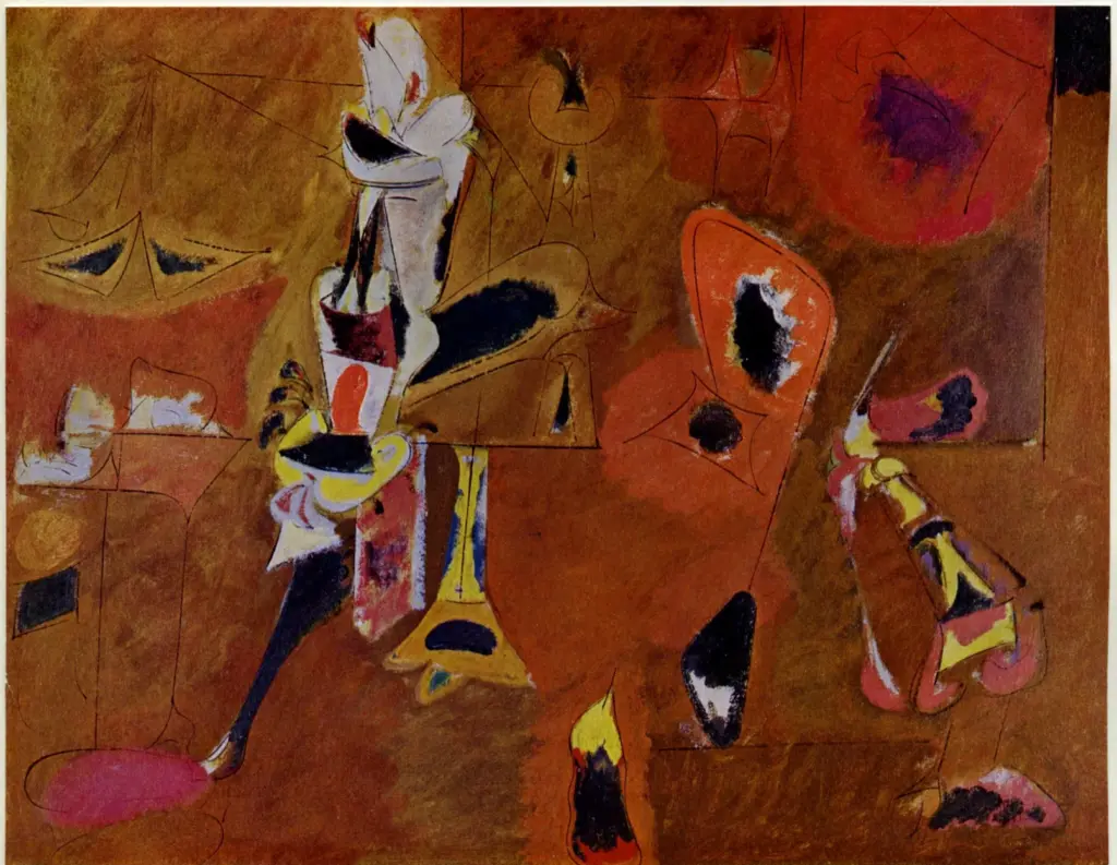 Anonimo , Gorki, Arshile - sec. XX - Agonia , fronte