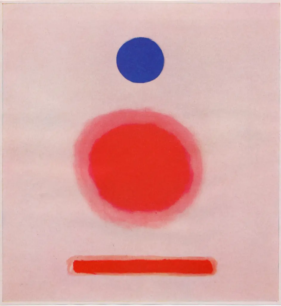 Anonimo , Gottlieb, Adolph - sec. XX - Ping , fronte