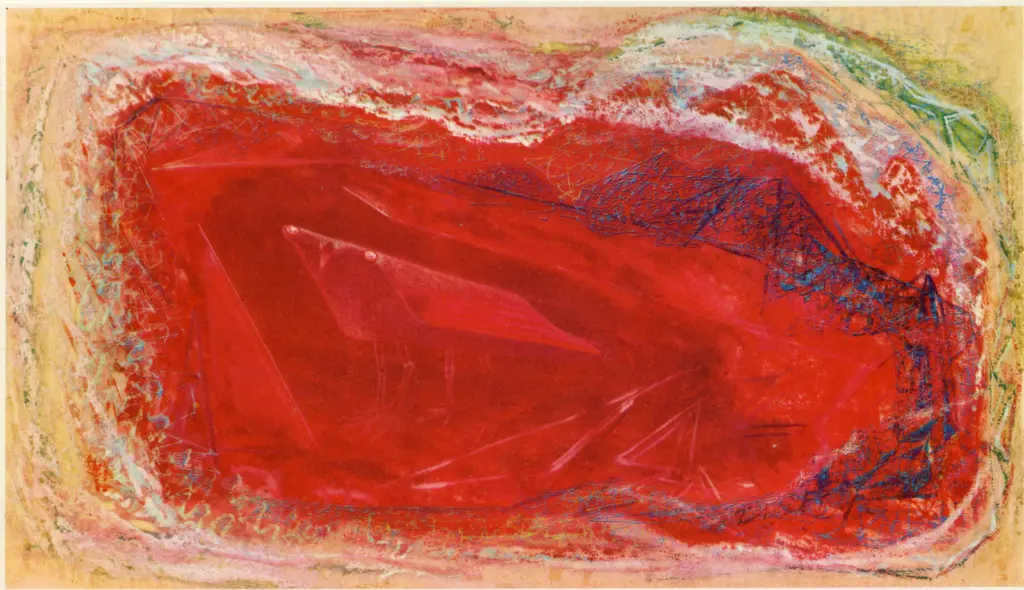 Anonimo , Graves, Morris - sec. XX - Uccello fantastico , fronte