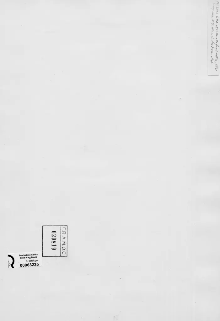 Anonimo , Graves, Morris - sec. XX - Uccello fantastico , retro