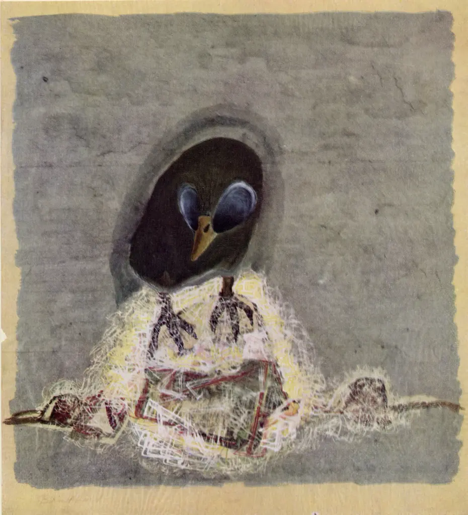 Anonimo , Graves, Morris - sec. XX - Blind Bird , fronte