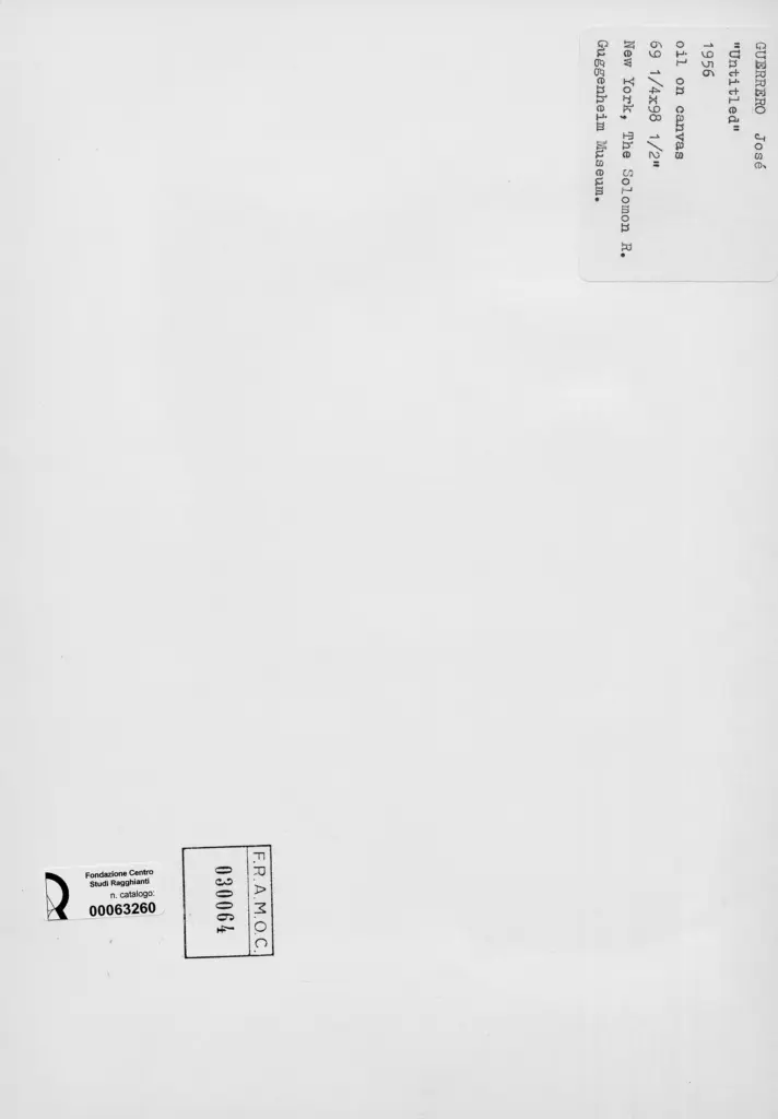 Anonimo , Guerrero, Jos&eacute; - sec. XX - Untitled , retro