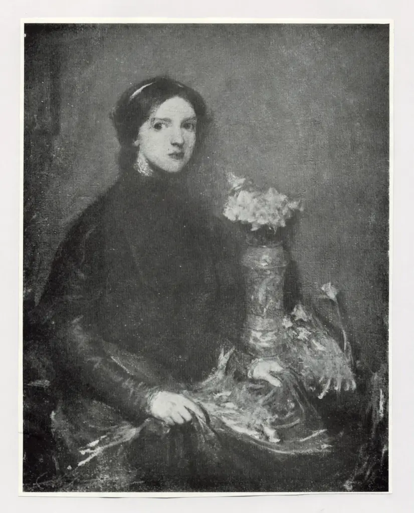 Anonimo , Hawthorne, Charles - sec. XX - La figlia di un fioraio , fronte