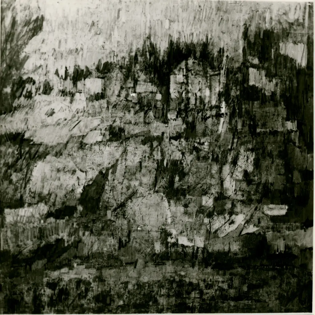 Anonimo , Heliker, John - sec. XX - Maine Landscape with house , fronte