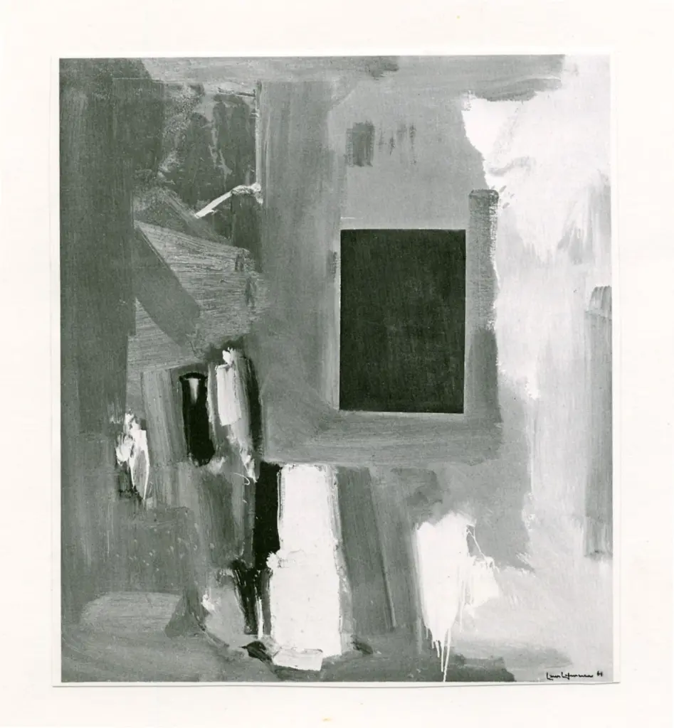 Anonimo , Hofmann, Hans - sec. XX - Majestic Blue , fronte