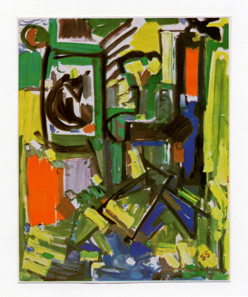 Anonimo , Hofmann, Hans - sec. XX , fronte