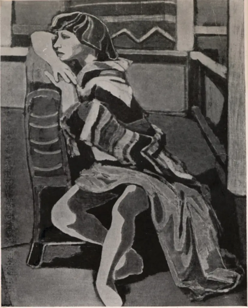 Anonimo , Isenburger, Eric - sec. XX - Romantic figure , fronte