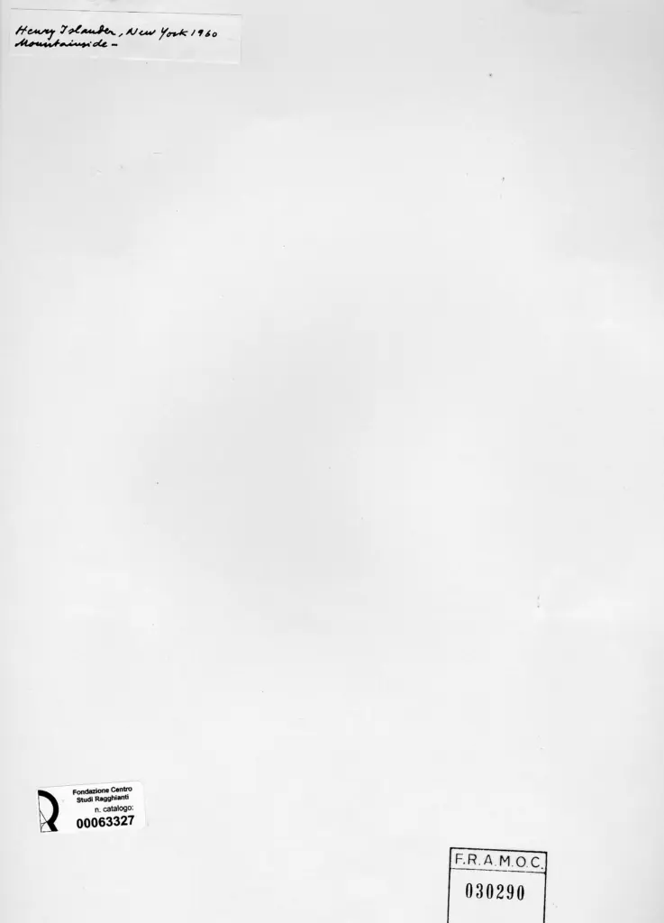 Anonimo , Islander, Henry - sec. XX - Paesaggio indefinito , retro