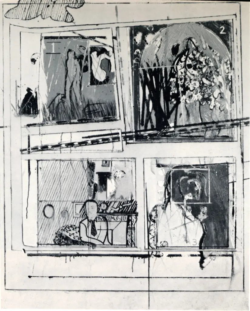 Kitaj, Ron - sec. XX , fronte