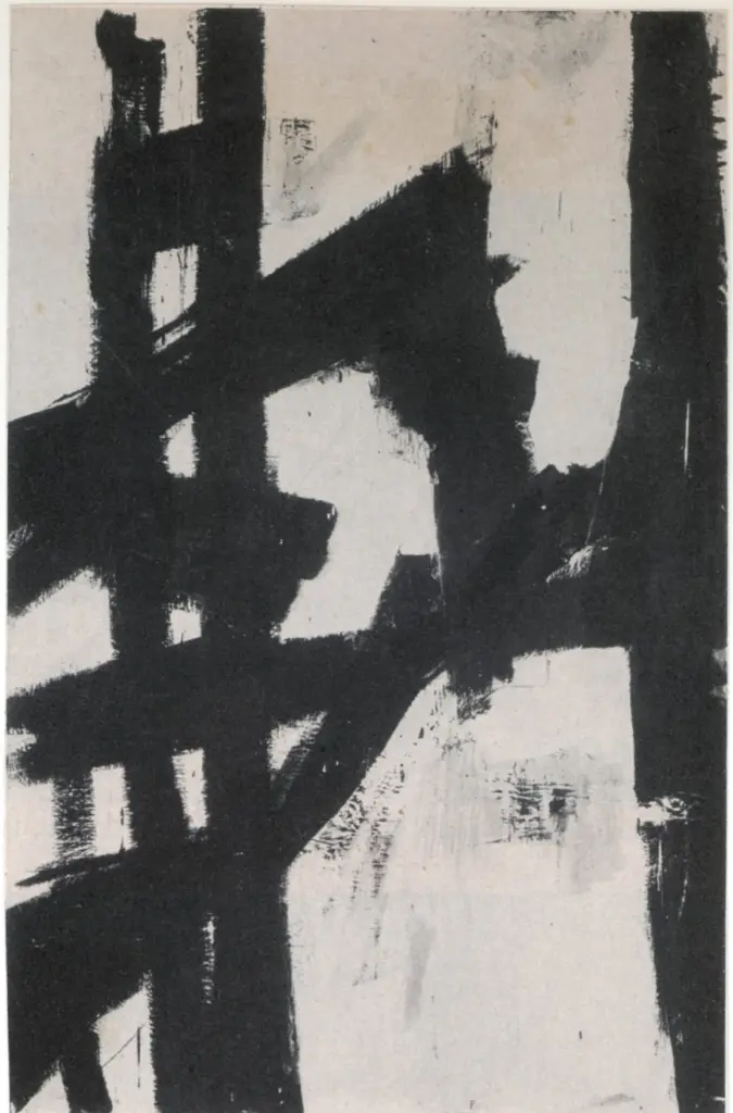 Kline, Franz - sec. XX , fronte