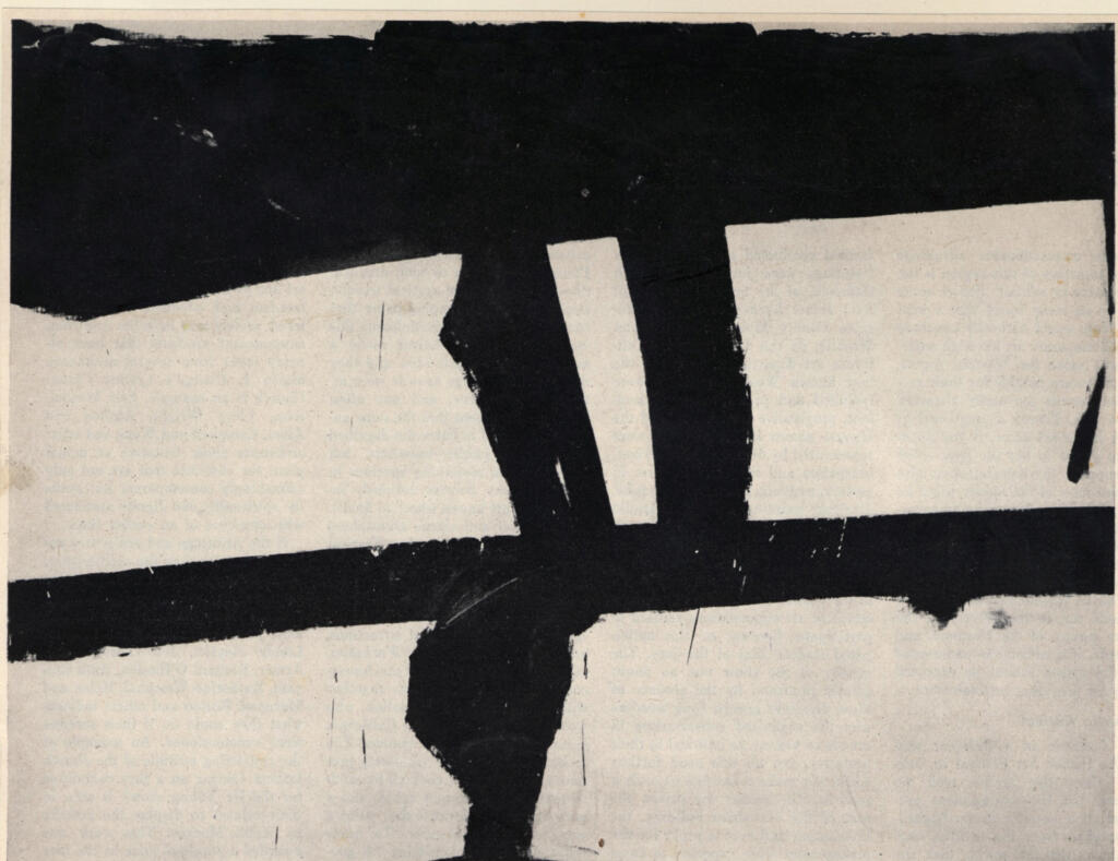 Anonimo , Kline, Franz - sec. XX - Abstract Painting , fronte