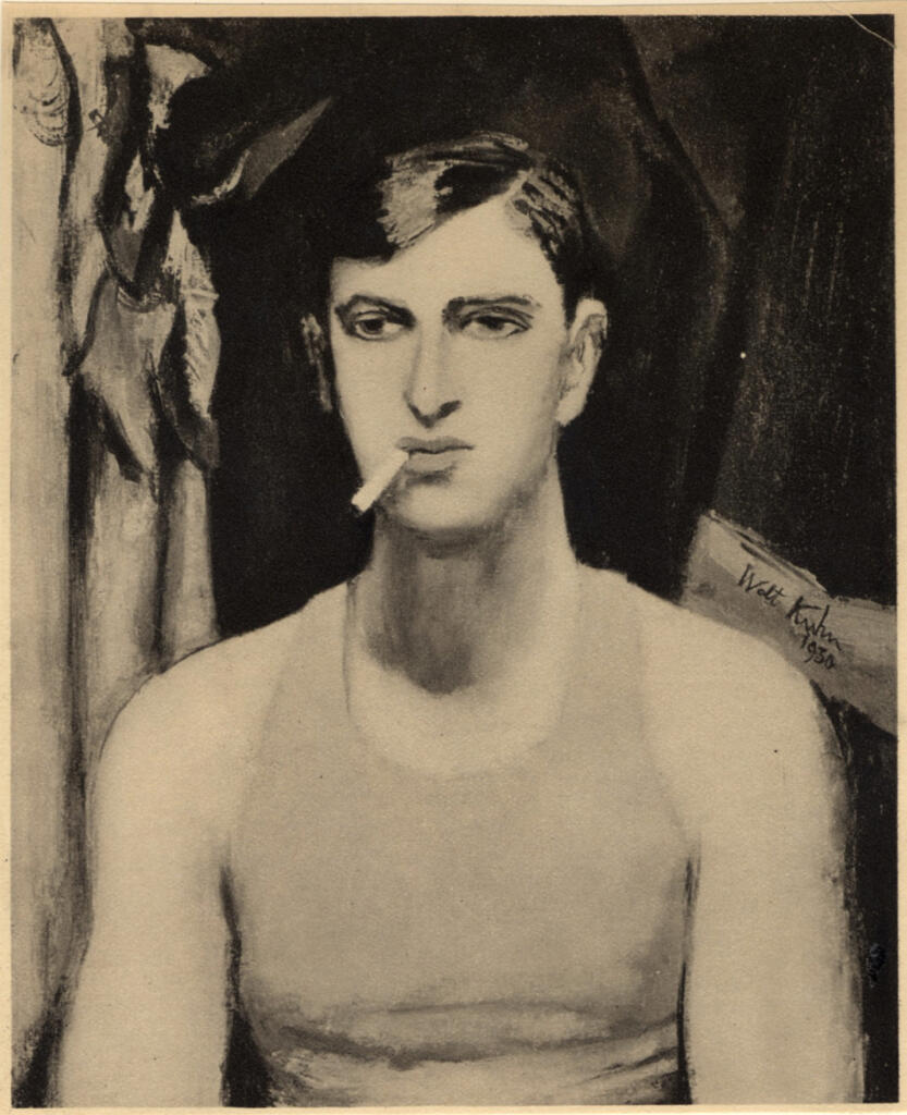 Keyes, Murray Kendall , Kuhn, Walt - sec. XX - Acrobate à la cigarette , fronte